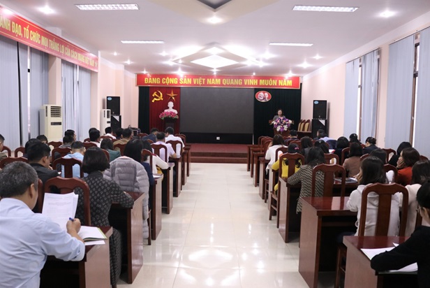 Hội nghị - học tập, quán triệt và triển khai thực hiện Nghị quyết Đại hội đại biểu Đảng bộ tỉnh Thái Nguyên lần thứ XX