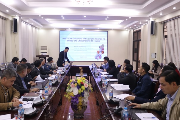 Hội nghị thống nhất đề cương Chương trình ứng dụng năng lượng nguyên tử phục vụ phát triển kinh tế - xã hội tỉnh Thái Nguyên giai đoạn 2021 - 2025