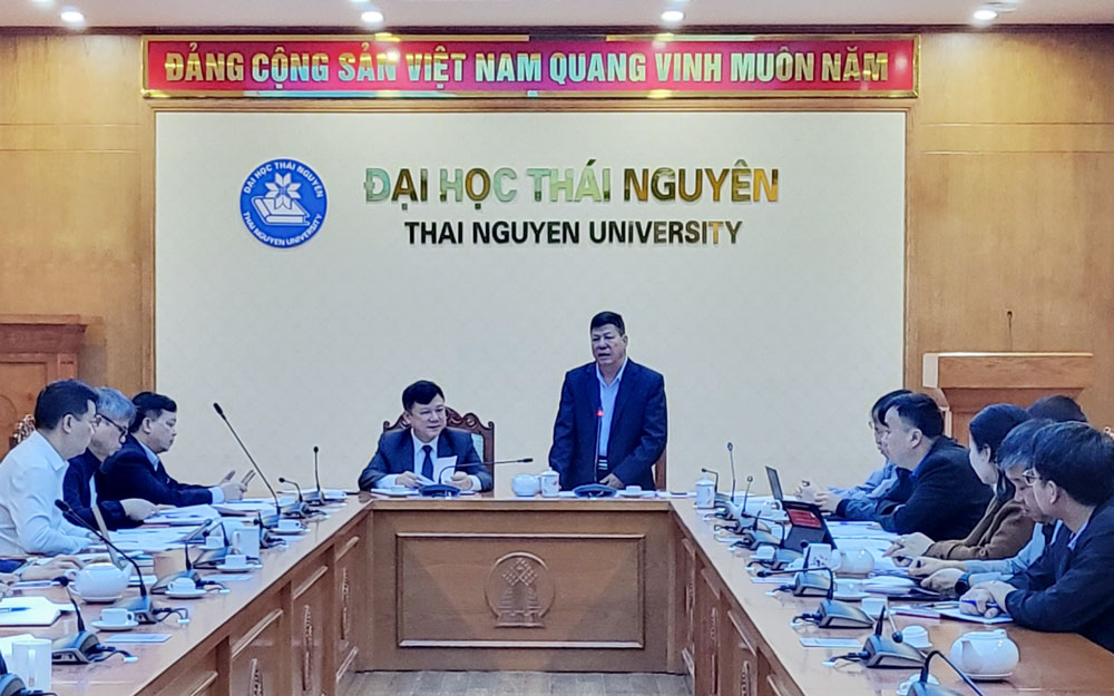 Tăng cường hợp tác khoa học công nghệ với Đại học Thái Nguyên