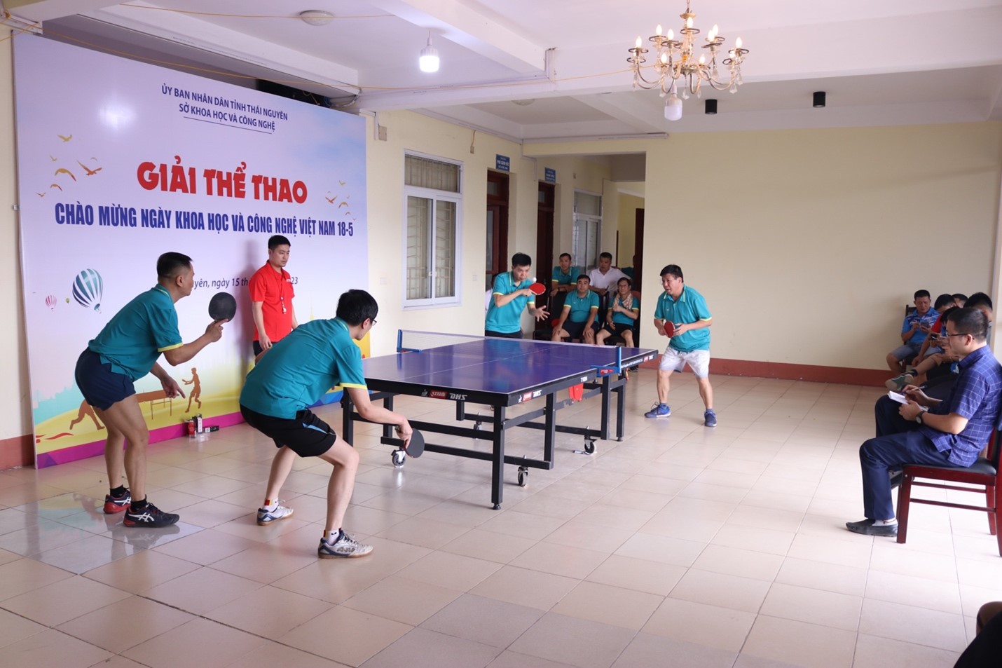 Giải thể thao chào mừng Ngày Khoa học và Công nghệ Việt Nam 18-5 -1