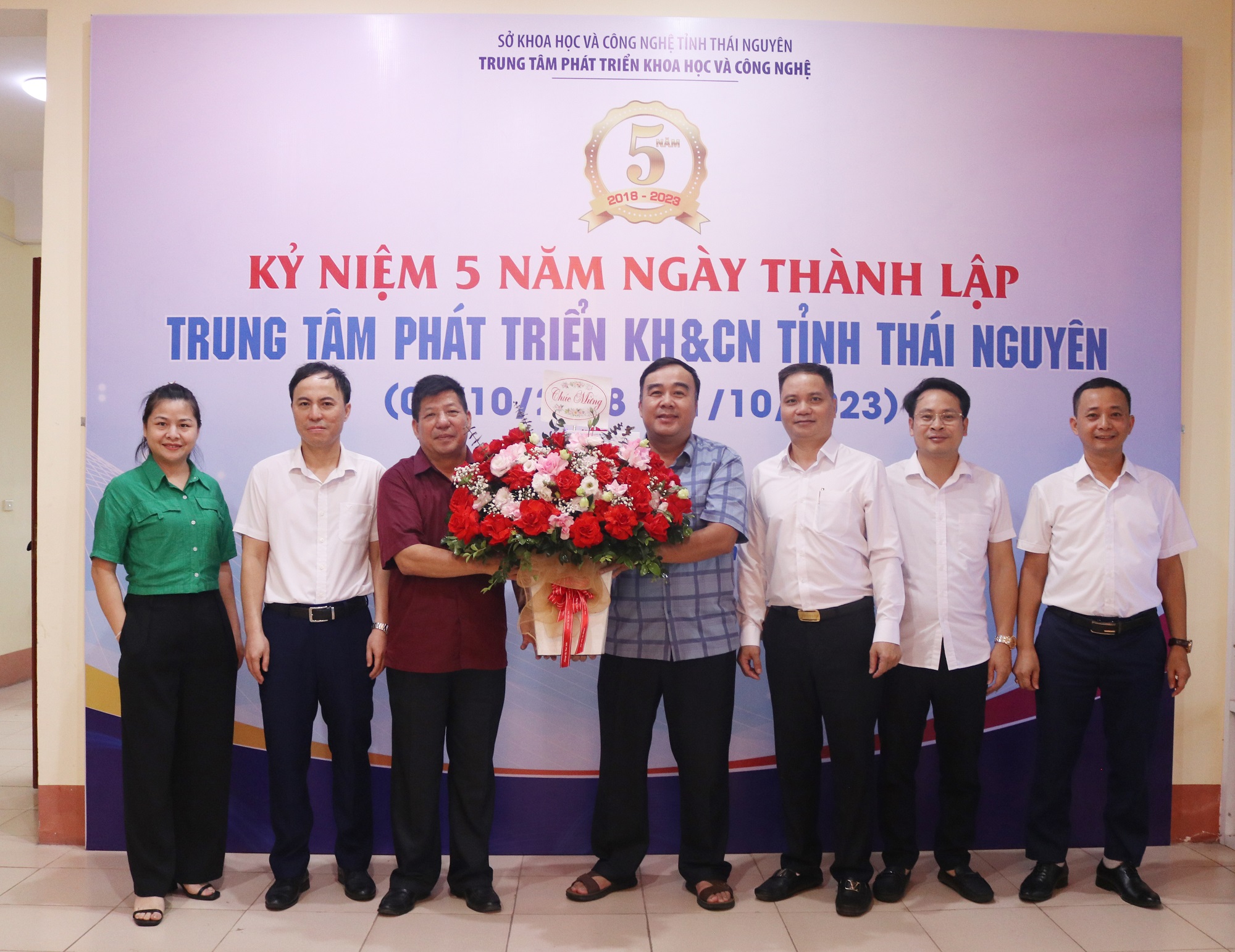 Gặp mặt kỷ niệm 5 năm thành lập Trung tâm Phát triển Khoa học và Công nghệ tỉnh Thái Nguyên -0