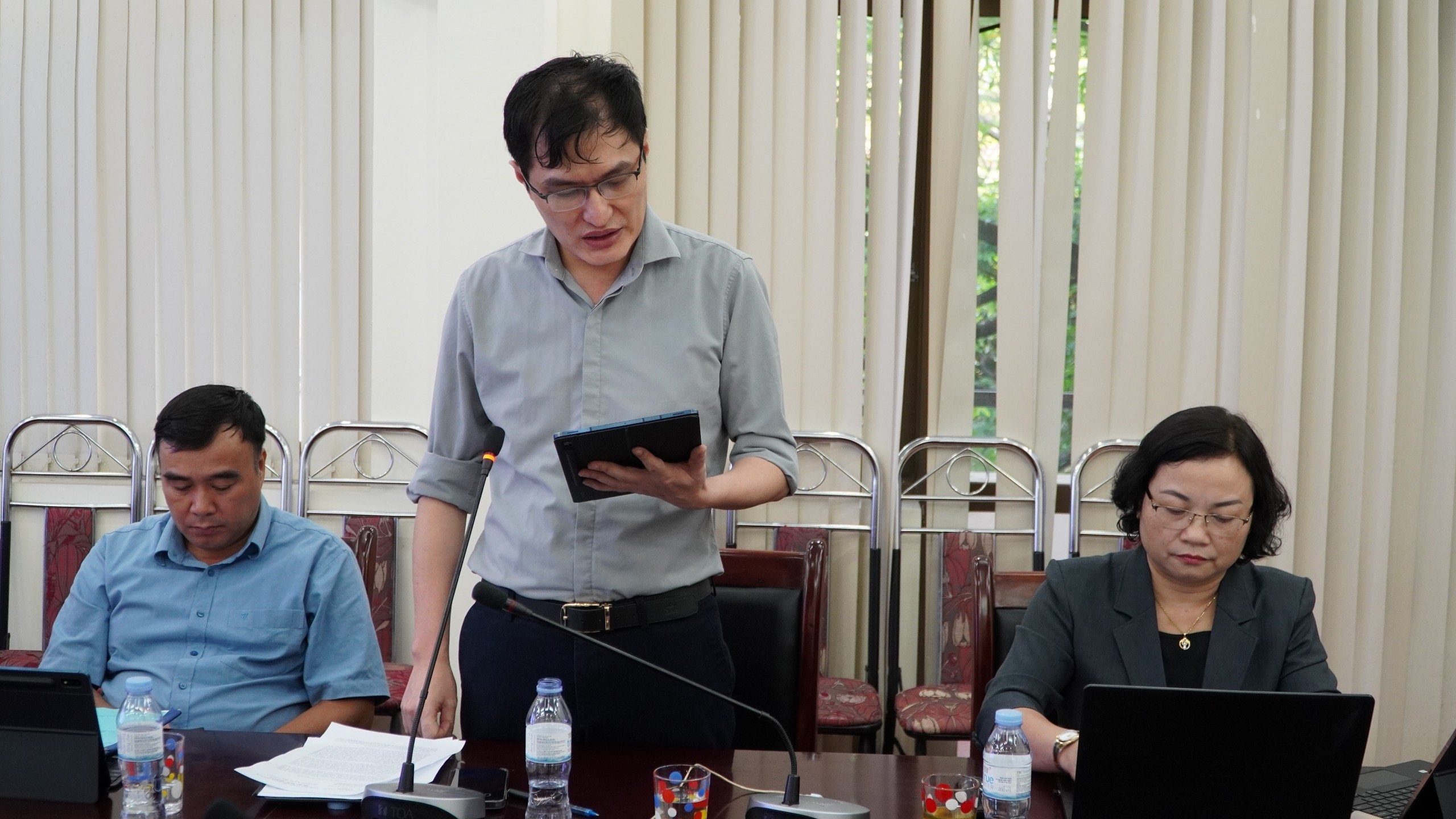 Lễ công bố quyết định bổ nhiệm lại lãnh đạo quản lý cấp phòng thuộc Sở Khoa học và Công nghệ tỉnh Thái Nguyên