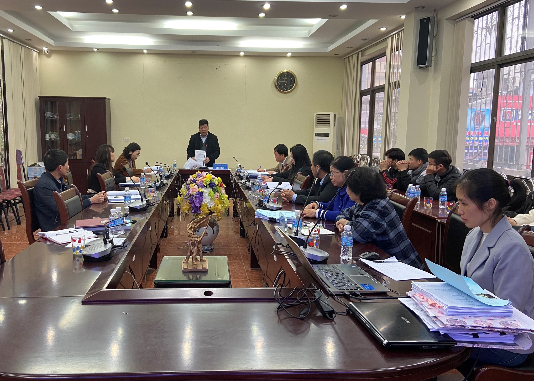 Họp hội đồng nghiệm thu dự án “Ứng dụng tiến bộ khoa học và công nghệ trong sản xuất rau an toàn tại huyện Đồng Hỷ, tỉnh Thái Nguyên”