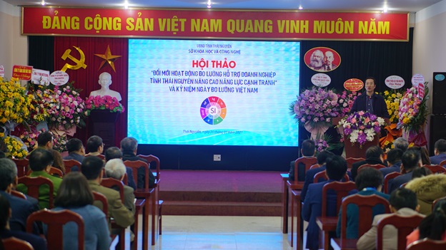 Hội thảo “Đổi mới hoạt động đo lường hỗ trợ doanh nghiệp tỉnh Thái Nguyên nâng cao năng lực cạnh tranh” và kỷ niệm Ngày Đo lường Việt Nam -0