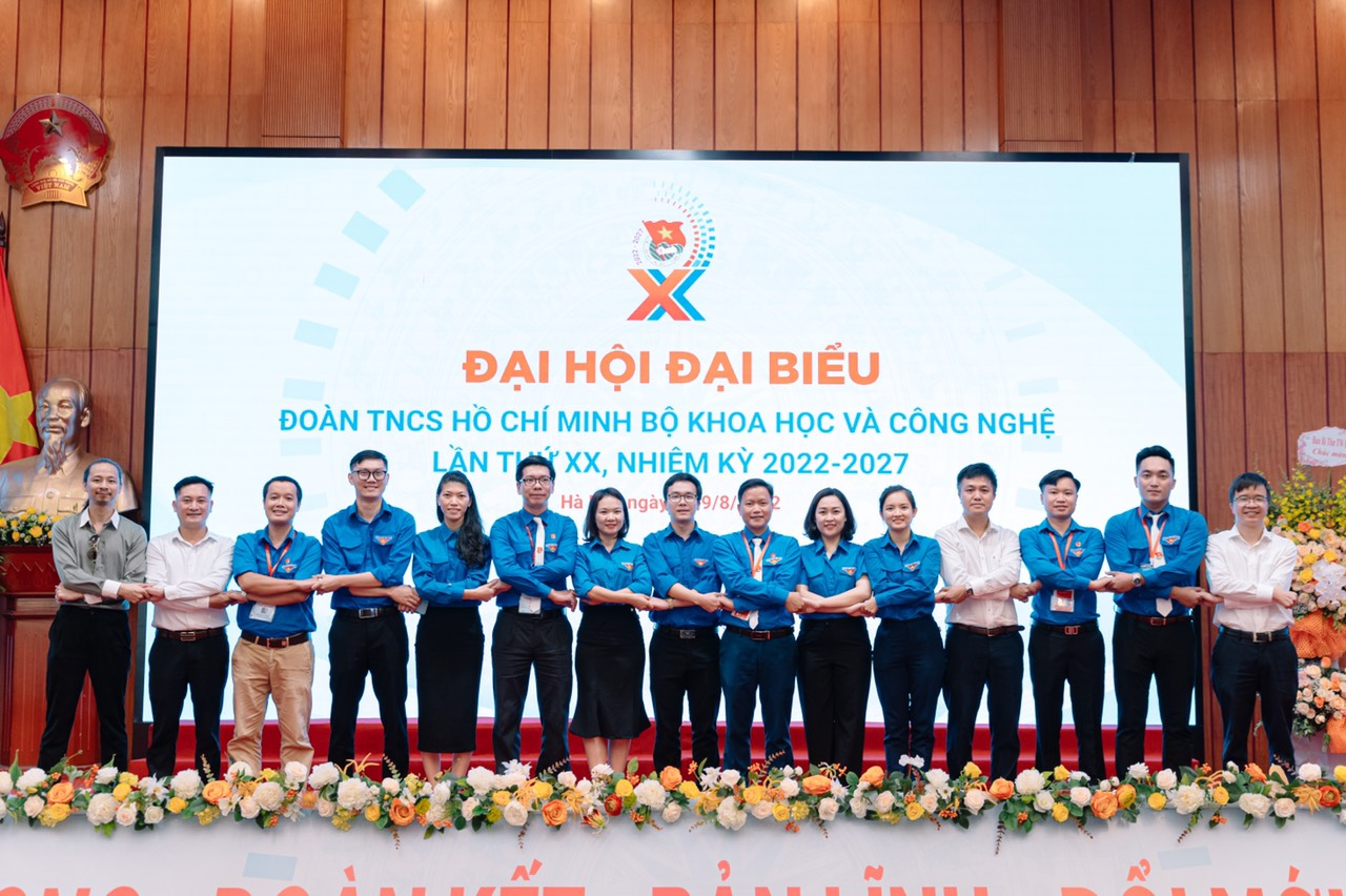 Chi đoàn Sở KH&CN tham dự Đại hội Đại biểu Đoàn TNCS Hồ Chí Minh Bộ Khoa học và Công nghệ lần thứ XX, nhiệm kỳ 2022-2027