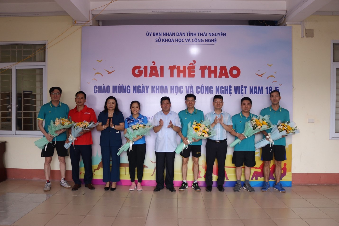 Giải thể thao chào mừng Ngày Khoa học và Công nghệ Việt Nam 18-5