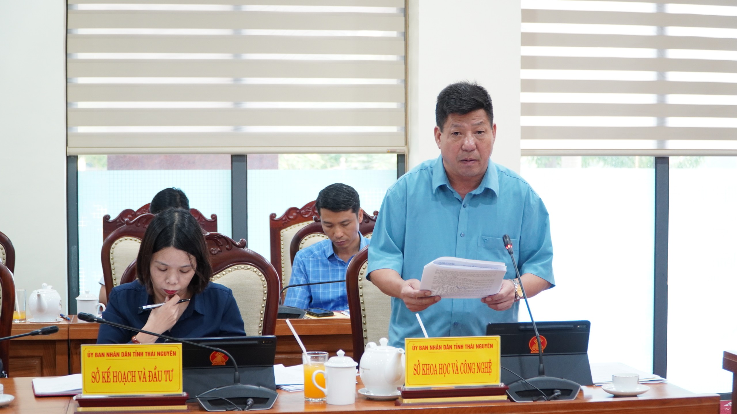 Chương trình làm việc giữa Bộ Khoa học và Công nghệ và UBND tỉnh Thái Nguyên -0