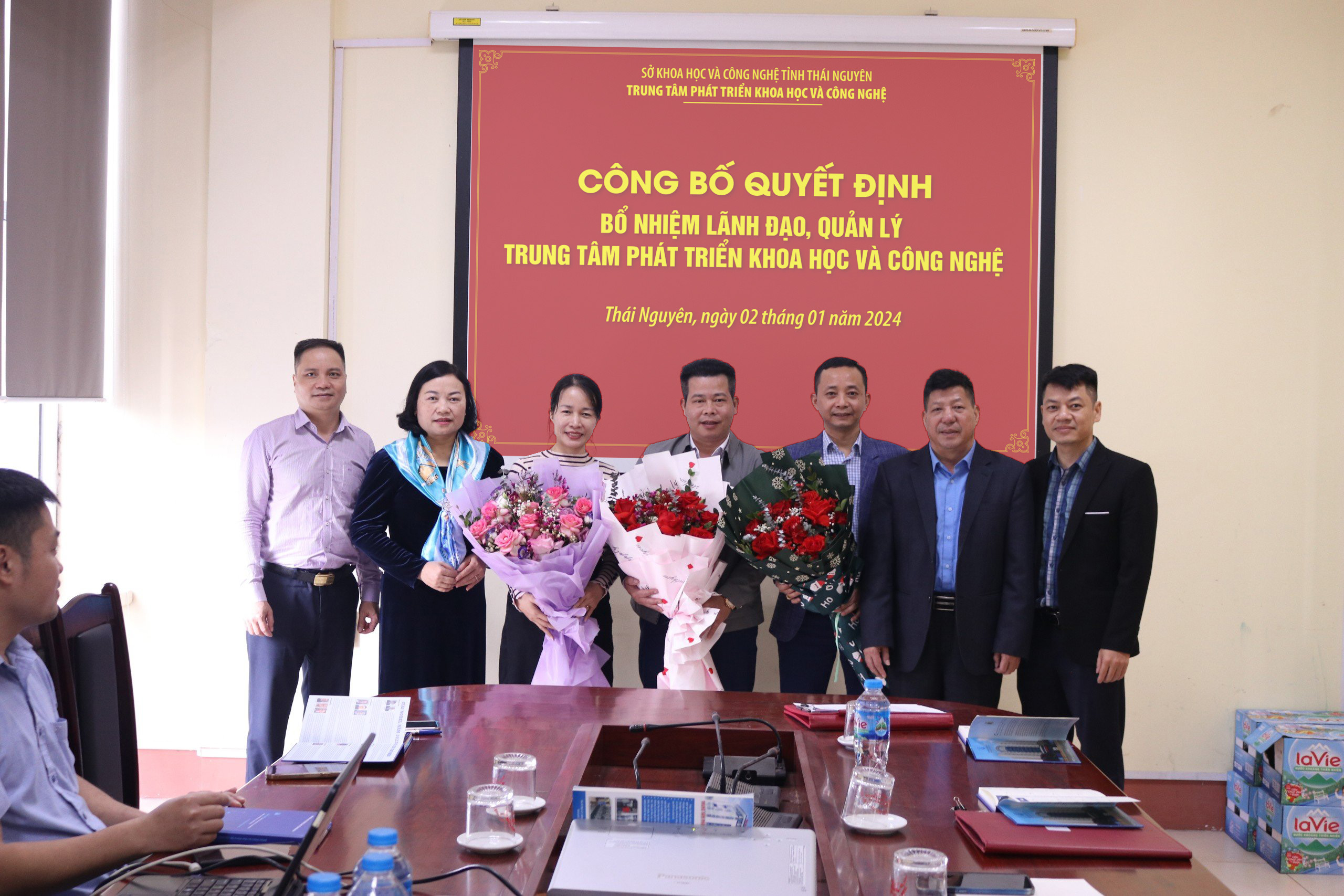 Công bố Quyết định bổ nhiệm lãnh đạo, quản lý Trung tâm Phát triển KH&CN tỉnh Thái Nguyên