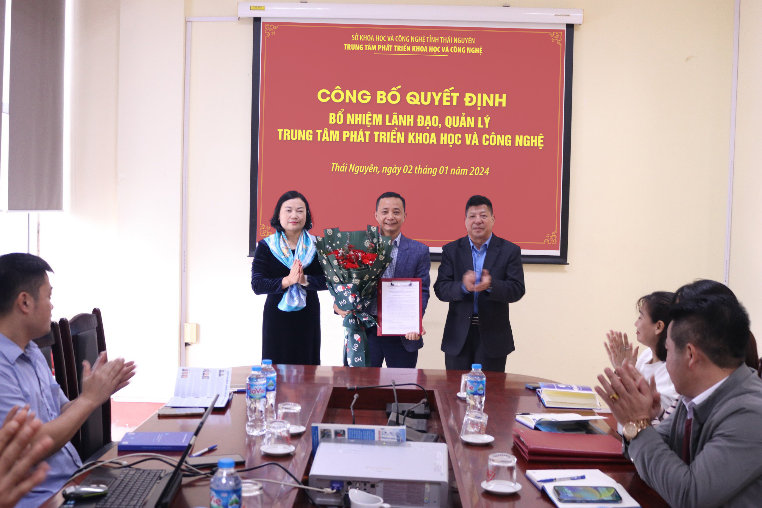 Công bố Quyết định bổ nhiệm lãnh đạo, quản lý Trung tâm Phát triển KH&CN tỉnh Thái Nguyên -0