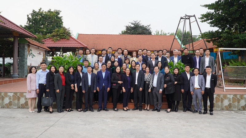 Đoàn cán bộ đại diện KH&CN Việt Nam ở nước ngoài làm việc với tỉnh Thái Nguyên -0