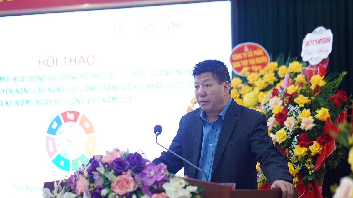 Hội thảo “Tăng cường, đổi mới hoạt động đo lường hỗ trợ các tổ chức, doanh nghiệp của tỉnh Thái Nguyên nâng cao năng lực cạnh tranh và hội nhập quốc tế” và kỷ niệm Ngày Đo lường Việt Nam 20/01 -0
