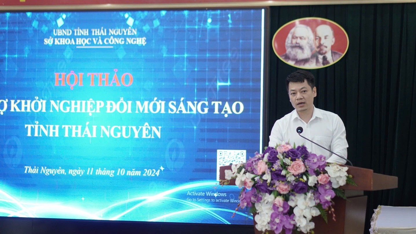 Hội thảo hỗ trợ khởi nghiệp đổi mới sáng tạo tỉnh Thái Nguyên