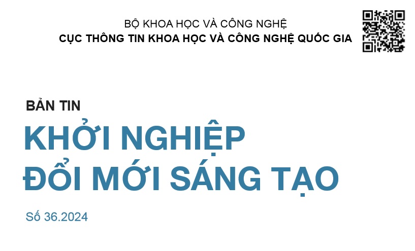 Bản tin Khởi nghiệp đổi mới sáng tạo số 36.2024